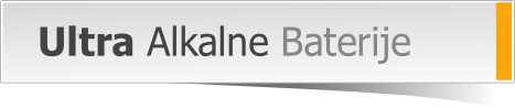 Ultra Alkalne Baterije
